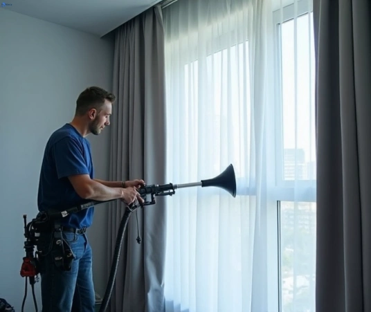 Professional drapes cleaning process tools Matty Curtain Cleaning north-narrabeen-nsw